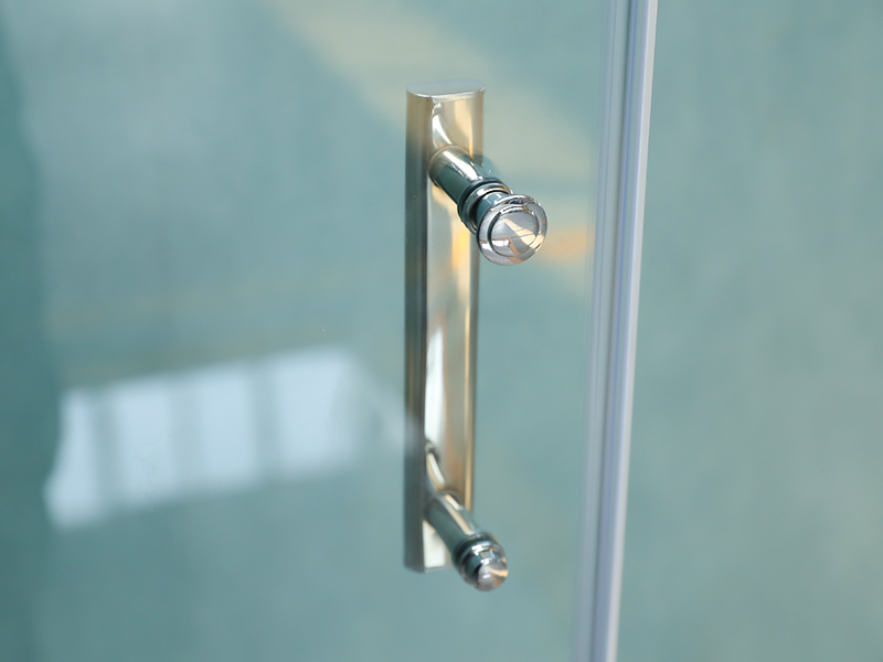 Gabinete de chuveiro com abertura de vidro deslizante simples RSQC Gabinete de chuveiro com abertura de vidro deslizante simples RSQC