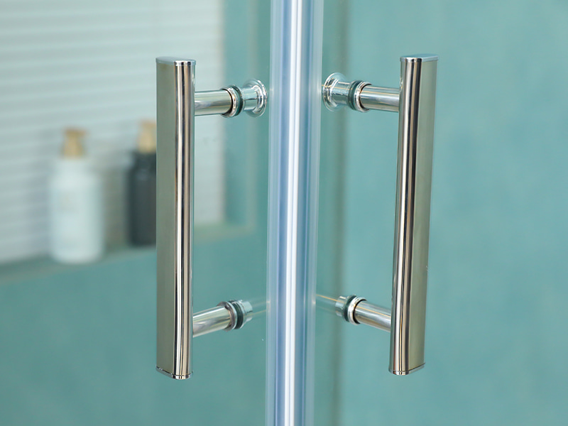 Gabinete de chuveiro com abertura de vidro deslizante simples RSQC Gabinete de chuveiro com abertura de vidro deslizante simples RSQC