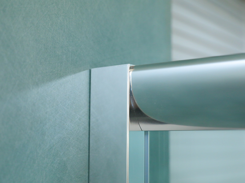 Gabinete de chuveiro deslizante com moldura quadrada com alça dupla quadrada Gabinete de chuveiro deslizante com moldura quadrada com alça dupla quadrada