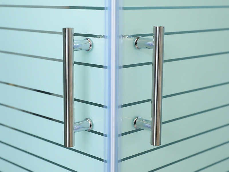 Gabinete de chuveiro deslizante com moldura quadrada com alça dupla quadrada Gabinete de chuveiro deslizante com moldura quadrada com alça dupla quadrada