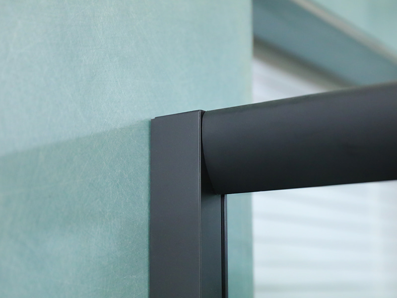 Cerco deslizante dobro do chuveiro do banheiro de vidro moderado forma do arco do SE Cerco deslizante dobro do chuveiro do banheiro de vidro moderado forma do arco do SE