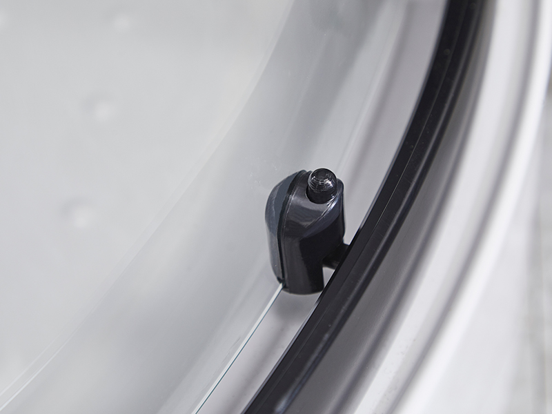 Porta deslizante de vidro SE para box de chuveiro, perfil de alumínio preto Porta deslizante de vidro SE para box de chuveiro, perfil de alumínio preto