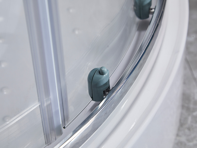 Cerco deslizante do chuveiro do perfil de alumínio de SE Chrome para o banheiro Cerco deslizante do chuveiro do perfil de alumínio de SE Chrome para o banheiro