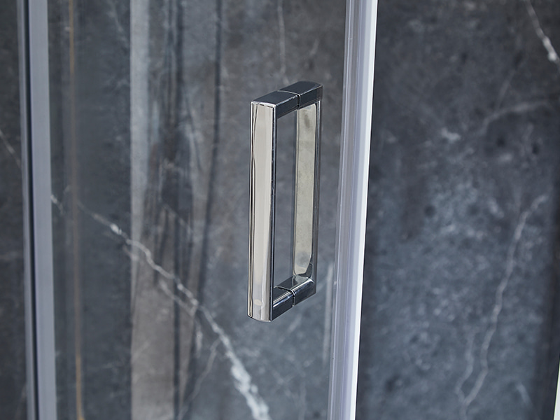 Cerco deslizante do chuveiro do perfil de alumínio de SE Chrome para o banheiro Cerco deslizante do chuveiro do perfil de alumínio de SE Chrome para o banheiro